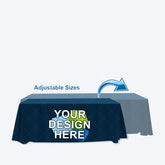Lofaris Commercial Custom Printing Logo Convertible Table Throw